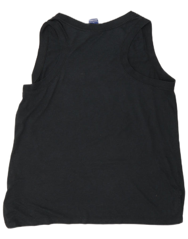 Γυναικείο γραφικό γιλέκο Nike τοπ UK 16 Large Navy Blue