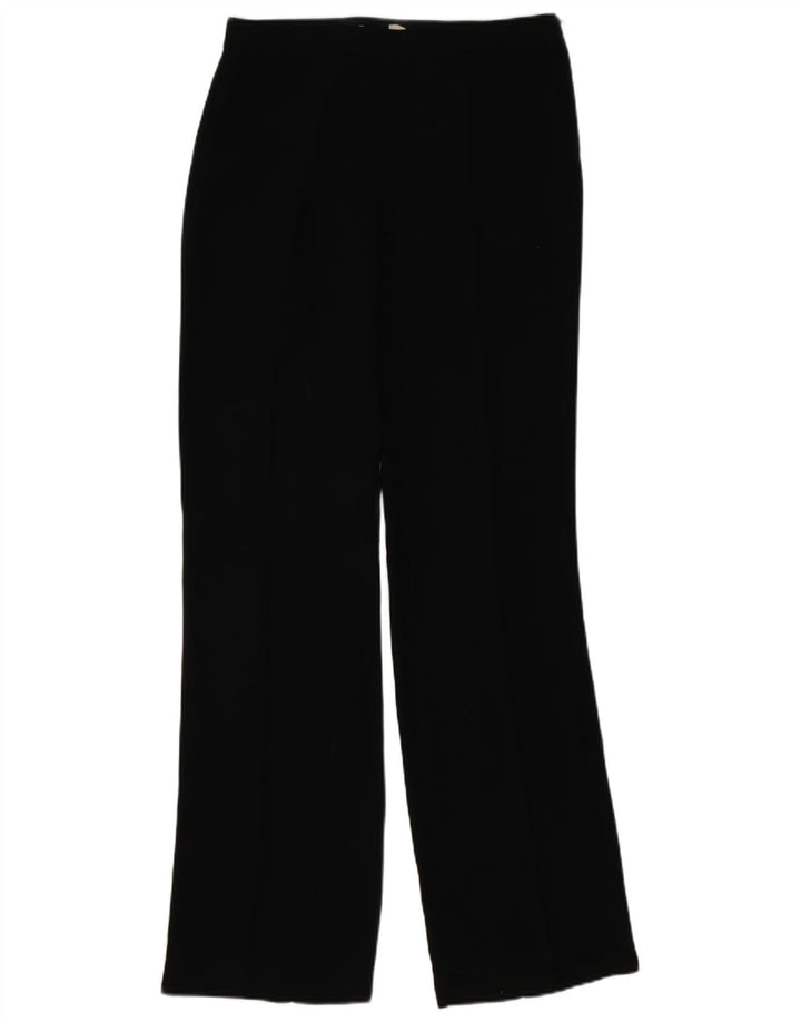 Zara Γυναικείο ίσιο καθημερινό παντελόνι EU 40 Medium W30 L35 Μαύρο Πολυεστέρας