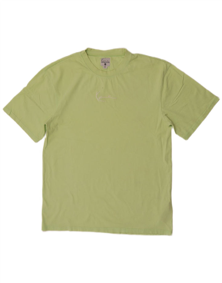 Ανδρικό γραφικό T-Shirt Karl Kani Top Μεσαίο πράσινο βαμβακερό