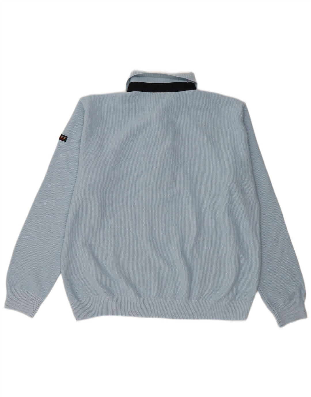 Ανδρικό πουλόβερ Green Coast Polo Neck Jumper IT 50 Medium Blue