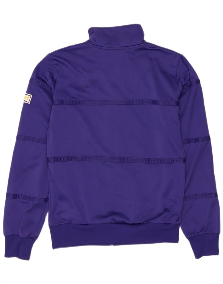 Carhartt Γυναικεία αθλητική φόρμα Top Jacket UK 10 Small Purple Chevron Polyester