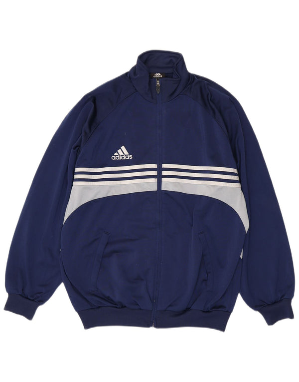Ανδρική φόρμα Adidas Top Jacket UK 38/40 Medium Navy Blue Colourblock