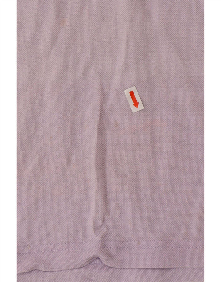 MURPHY & NYE Γυναικείο Πόλο Μπλουζάκι UK 10 Small Purple Cotton