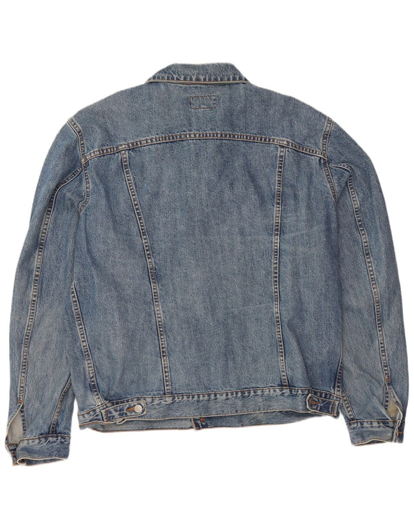 Carrera Ανδρικό Τζιν Μπουφάν UK 44 2XL Μπλε Βαμβακερό