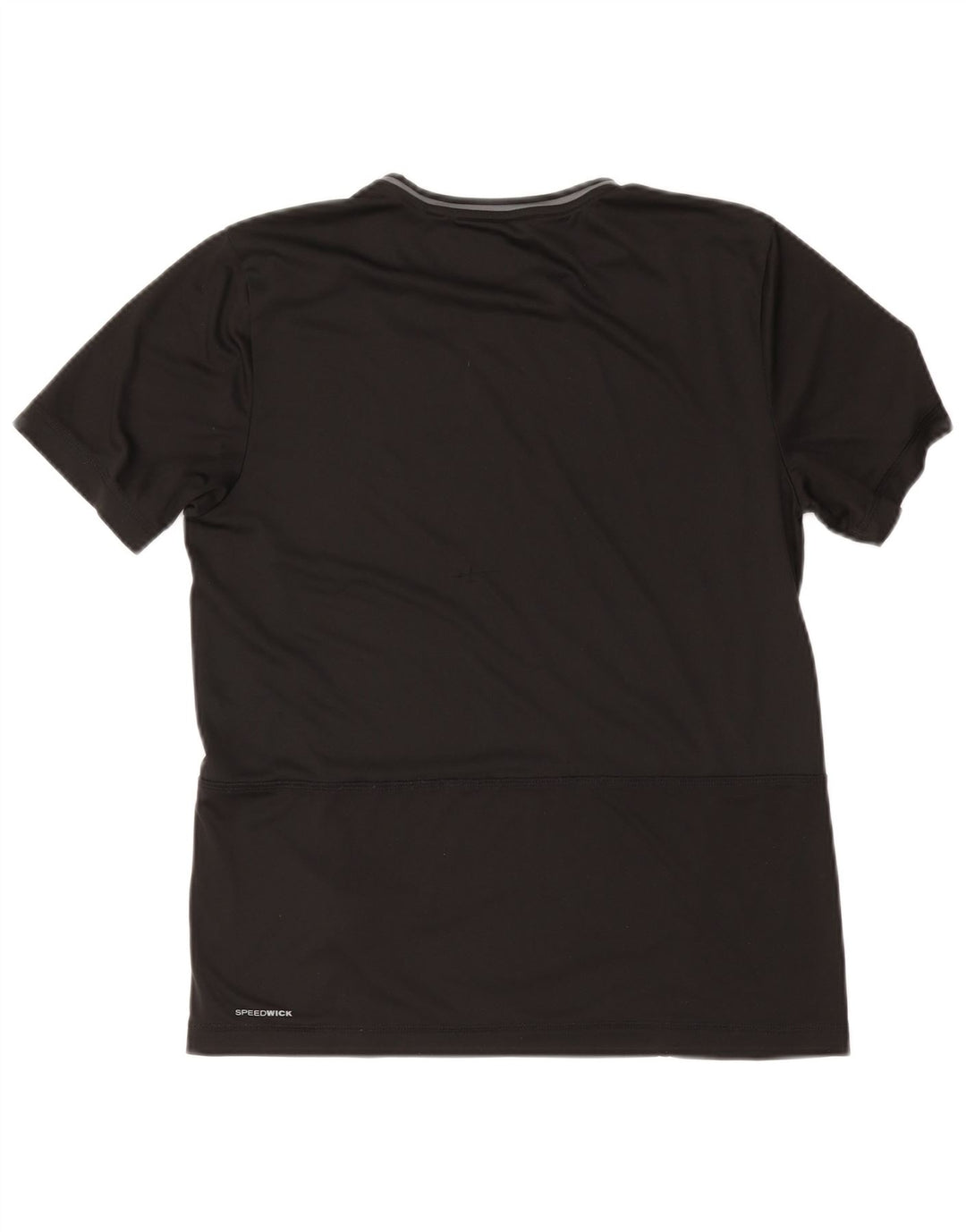 Γυναικείο T-Shirt REEBOK Top UK 14 Medium Black Colorblock Πολυεστέρας