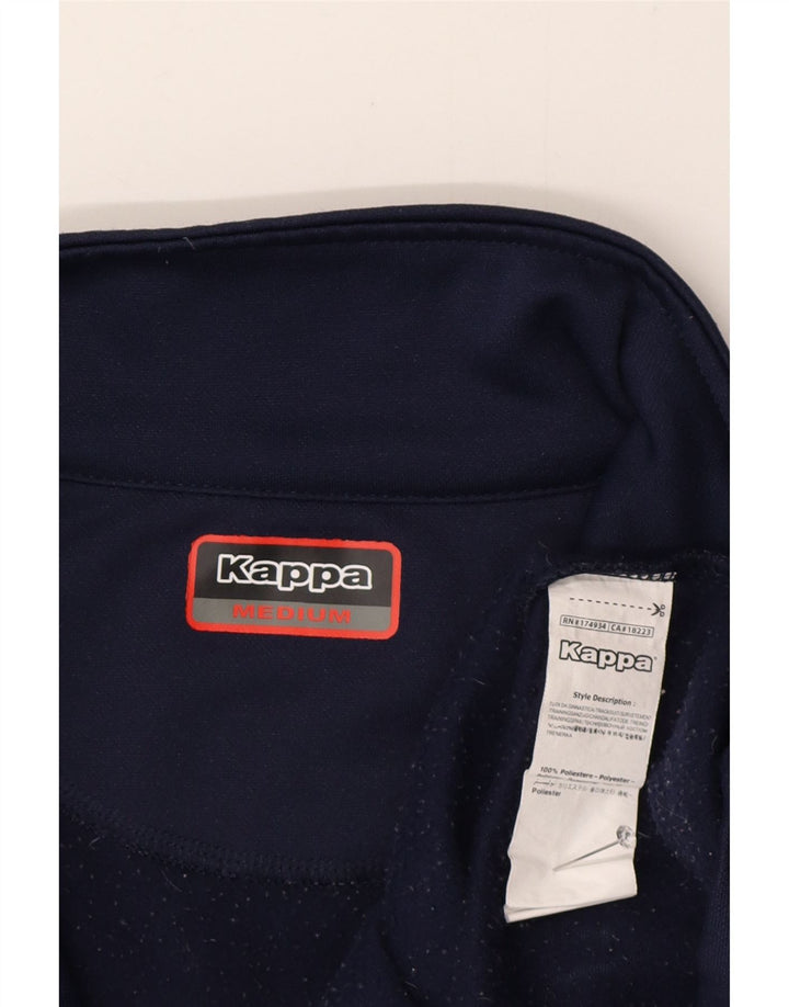 Ανδρικό φούτερ με φερμουάρ Kappa Jumper Medium Navy Blue Polyester