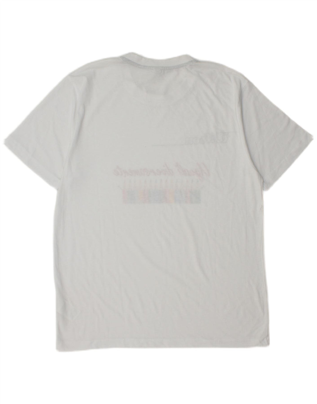 Ανδρικό γραφικό T-Shirt Wilson Top Large White Polyester