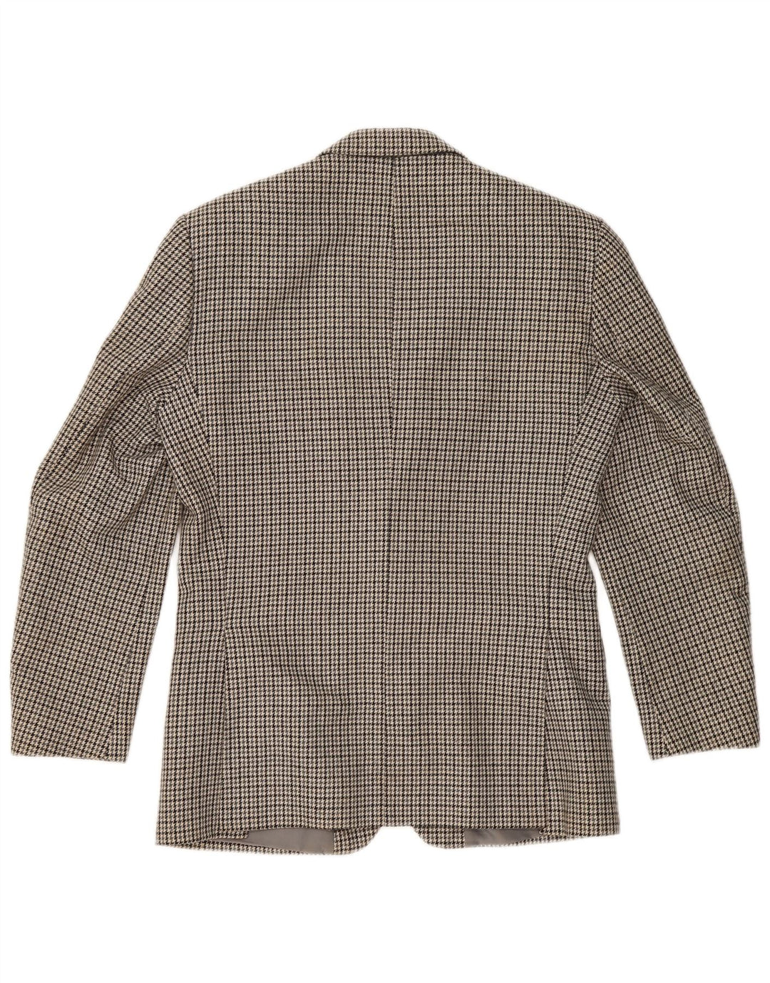WELLINGTON Ανδρικό σακάκι σακάκι τεσσάρων εποχών UK 38 Medium Grey Houndstooth