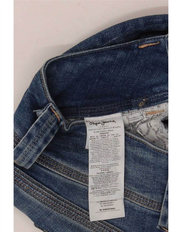 PEPE Jeans Γυναικείο Slim Jeans W29 L30 Blue Cotton