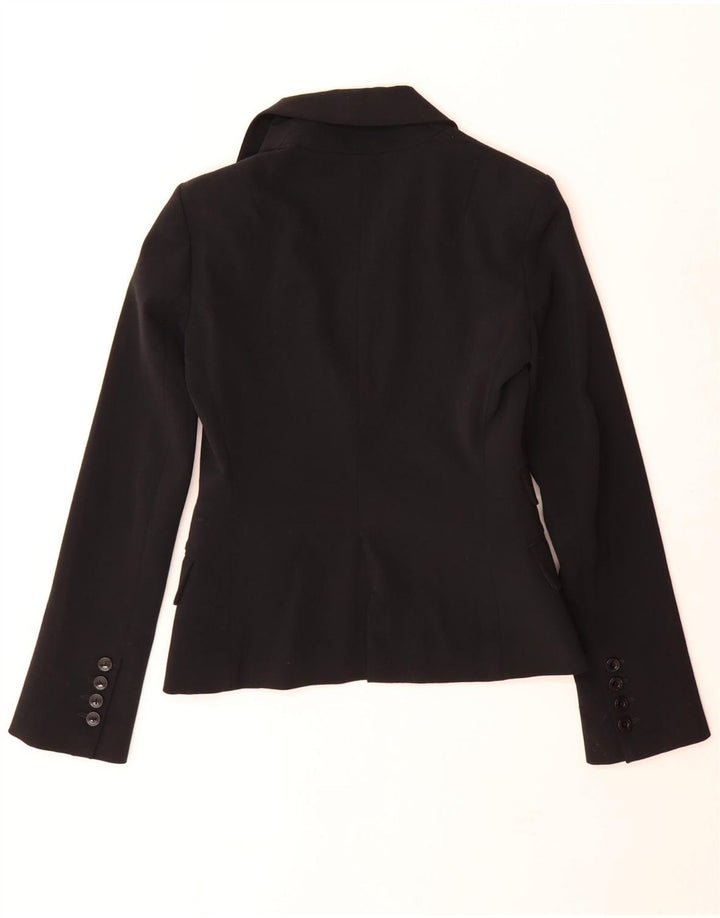 Patrizia Pepe Γυναικείο Μπουφάν Blazer 1 Κουμπί IT 40 Small Black Wool