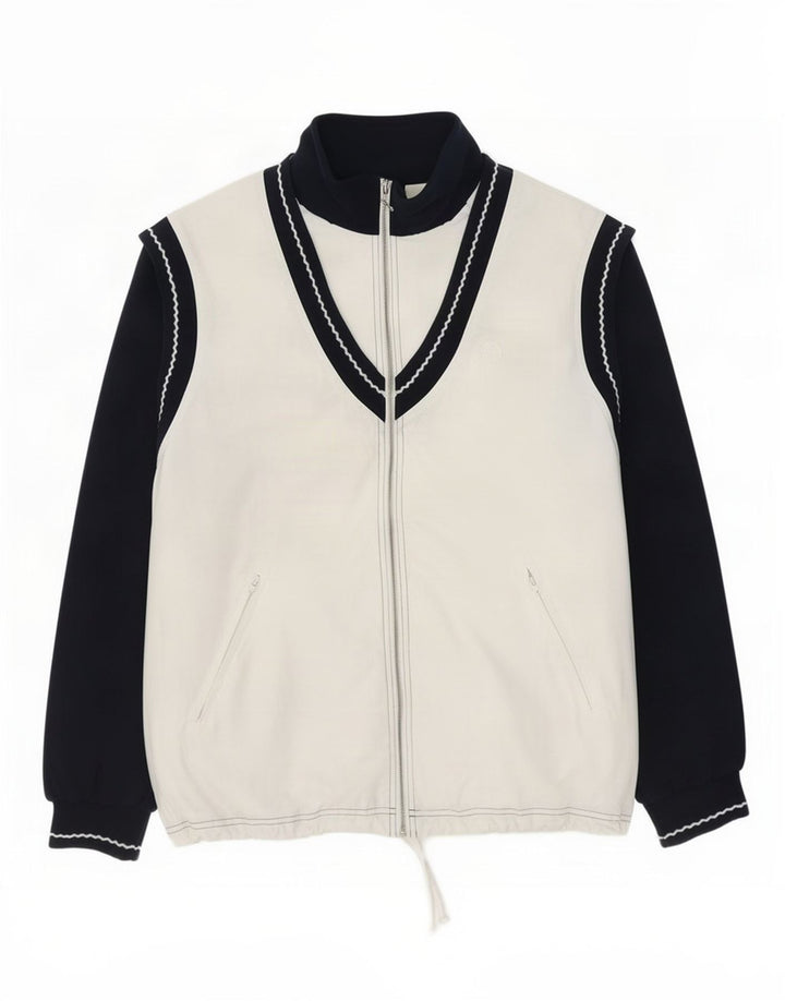 Ανδρική αθλητική φόρμα Sergio Tacchini Top Jacket Large White Colourblock Polyester