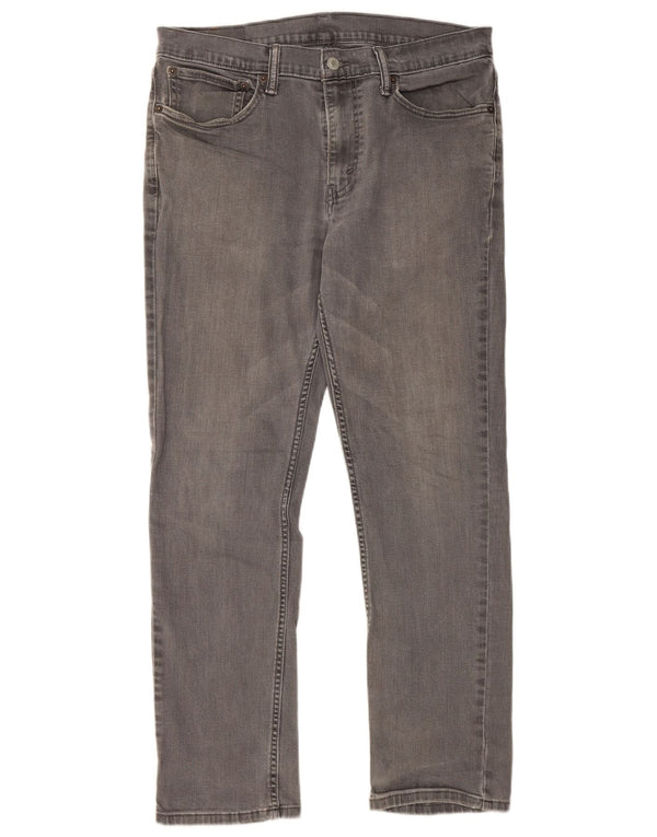 Levi's Mens 511 Slim Jeans W34 L30 Γκρι βαμβακερό