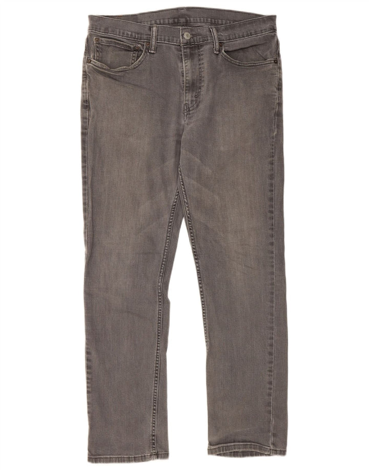 Levi's Mens 511 Slim Jeans W34 L30 Γκρι βαμβακερό