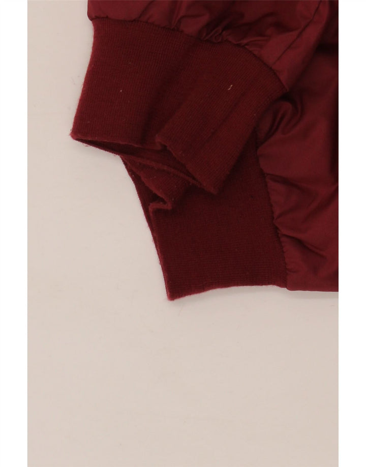 Μπουφάν βροχής Nike Boys με κουκούλα 10-11 ετών Μεσαίου κόκκινου πολυεστέρα