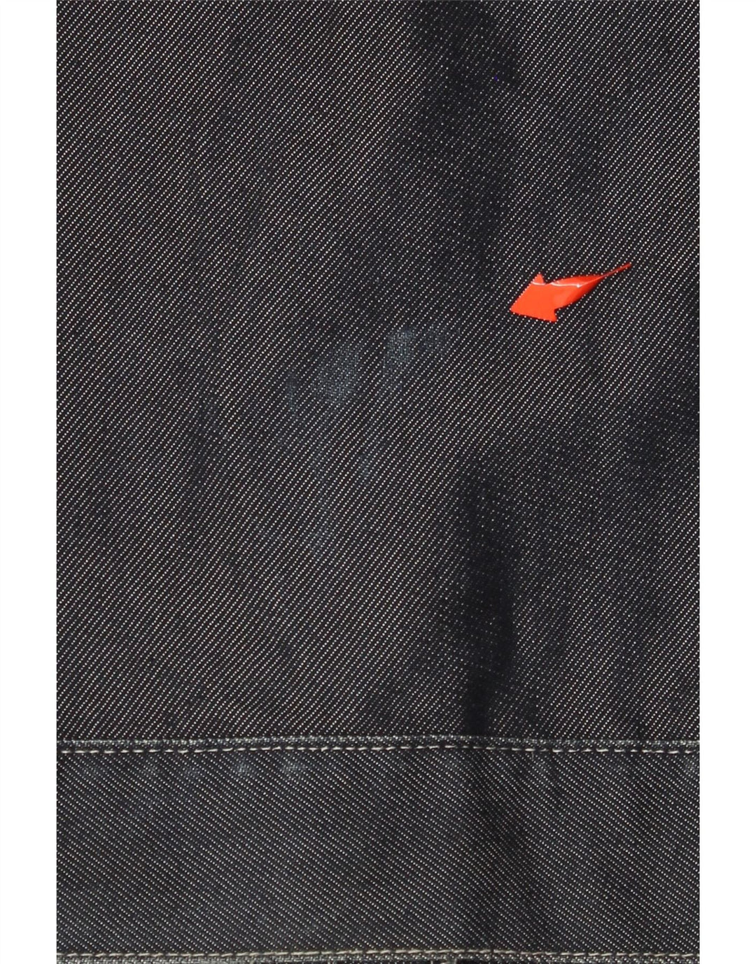 TED BAKER Γυναικείο Crop Τζιν Μπουφάν Μέγεθος 2 Μικρό Γκρι Βαμβακερό