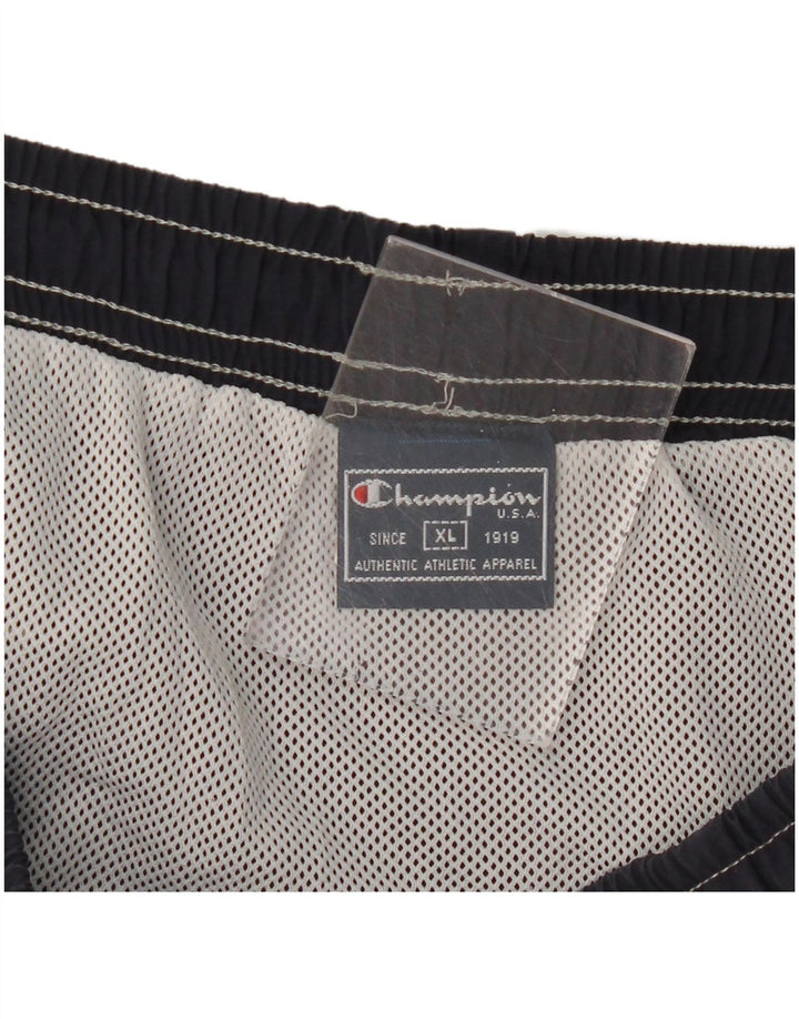 Ανδρικό σορτς κολύμβησης CHAMPION XL Navy Blue Polyamide
