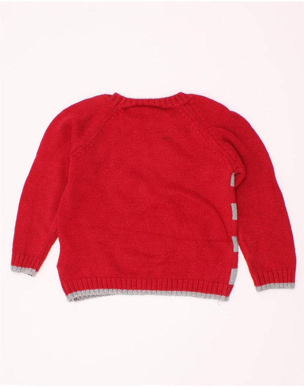 Calvin Klein Jeans Baby Boys Crew Neck Jumper πουλόβερ 9-12 μηνών κόκκινο