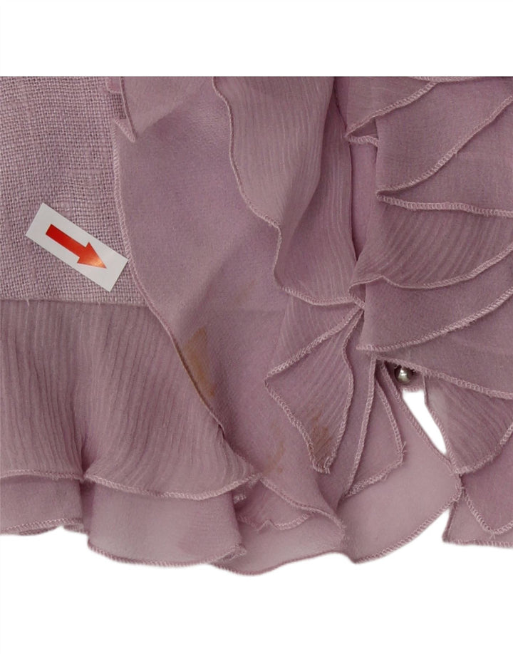 Luisa Spagnoli Γυναικείο μπουφάν Bolero IT 42 Medium Purple Λινό
