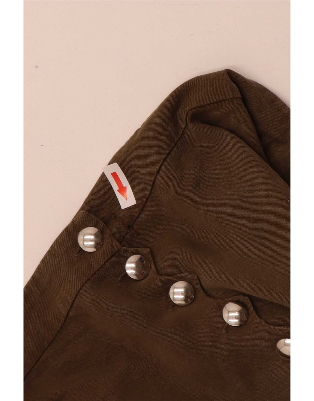 Zara Γυναικείο Παντελόνι Capri Large W32 L24 Khaki