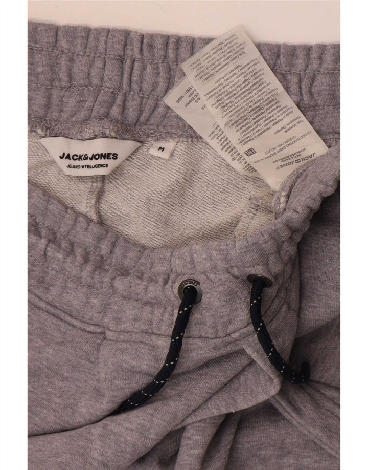 Ανδρικό γραφικό αθλητικό σορτς Jack & Jones, μεσαίο γκρι, βαμβακερό