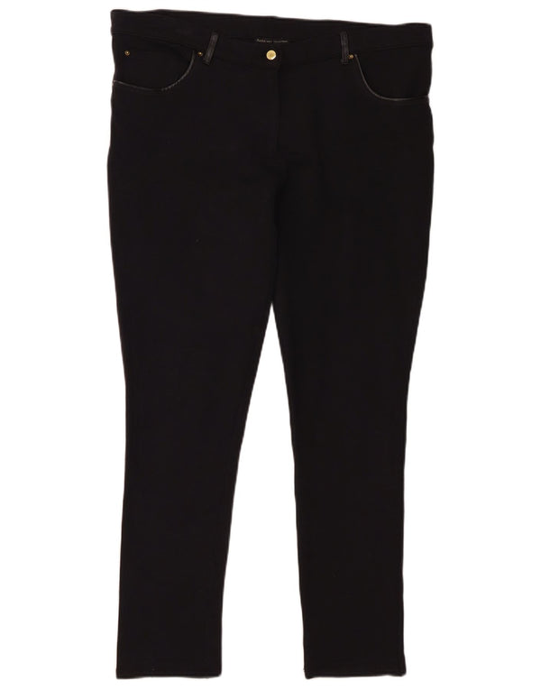 Zara Γυναικείο Skinny Casual Παντελόνι Μεγάλο W30 L27 Μαύρο