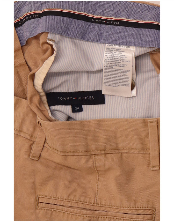 TOMMY HILFIGER Ανδρικό σορτς Chino W34 μεγάλο μπεζ βαμβακερό