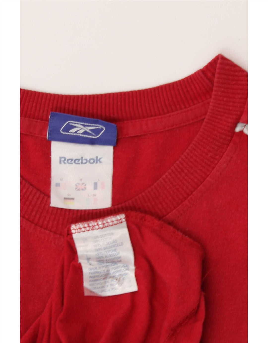 Ανδρικό μπλουζάκι Reebok Top Medium Red Cotton