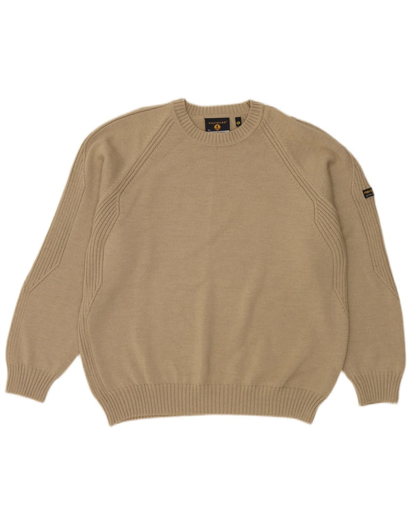 Ανδρικό πουλόβερ Navigare Crew Neck Jumper XL Beige
