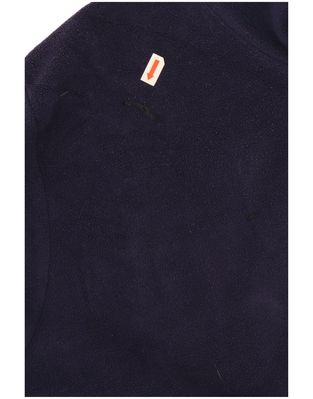 Kappa Ανδρικό φερμουάρ Fleece Jumper Μεγάλο Navy Blue Polyester