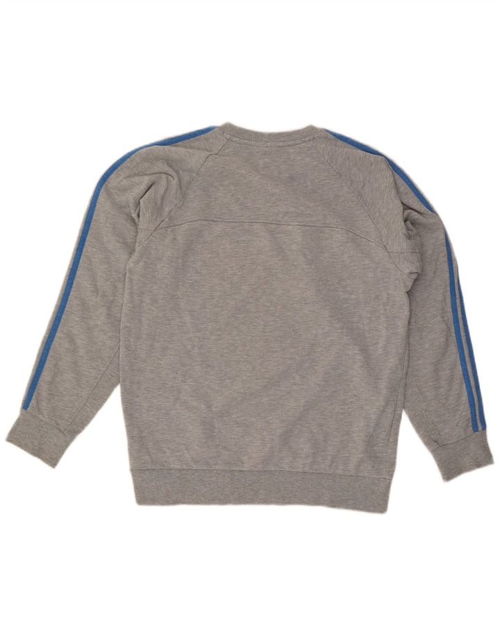 Ανδρικό φούτερ Adidas Jumper Μεσαίο γκρι βαμβακερό