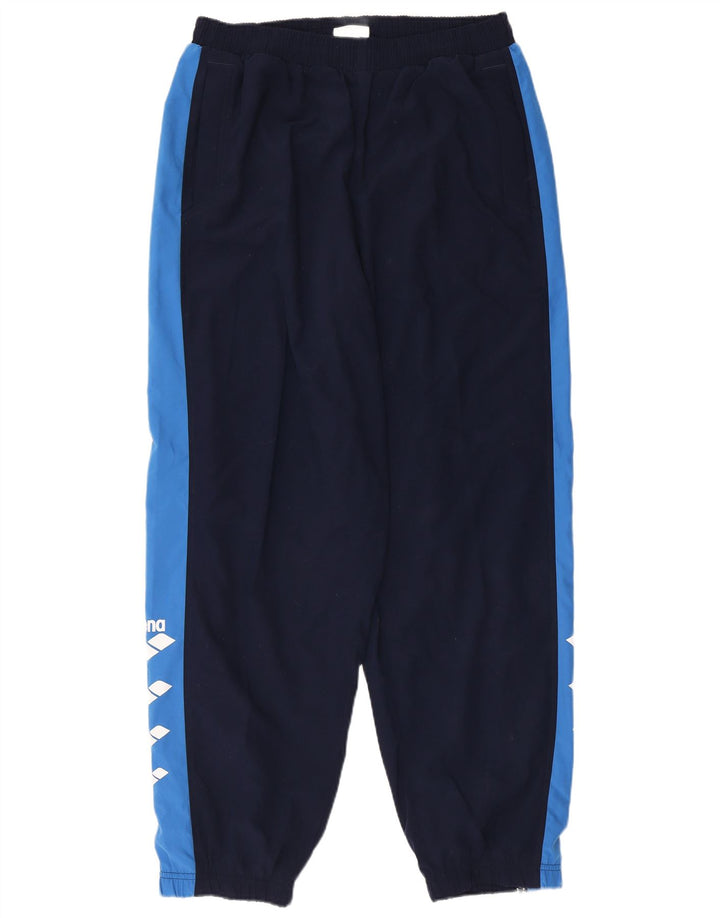 Arena Ανδρικά γραφικά Full Tracksuit XL Navy Blue Colorblock Polyester