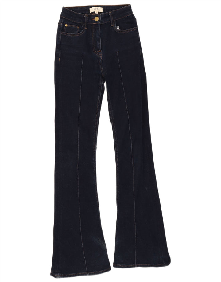 Γυναικείο Reiss Flared Jeans W25 L31 Navy Blue Cotton