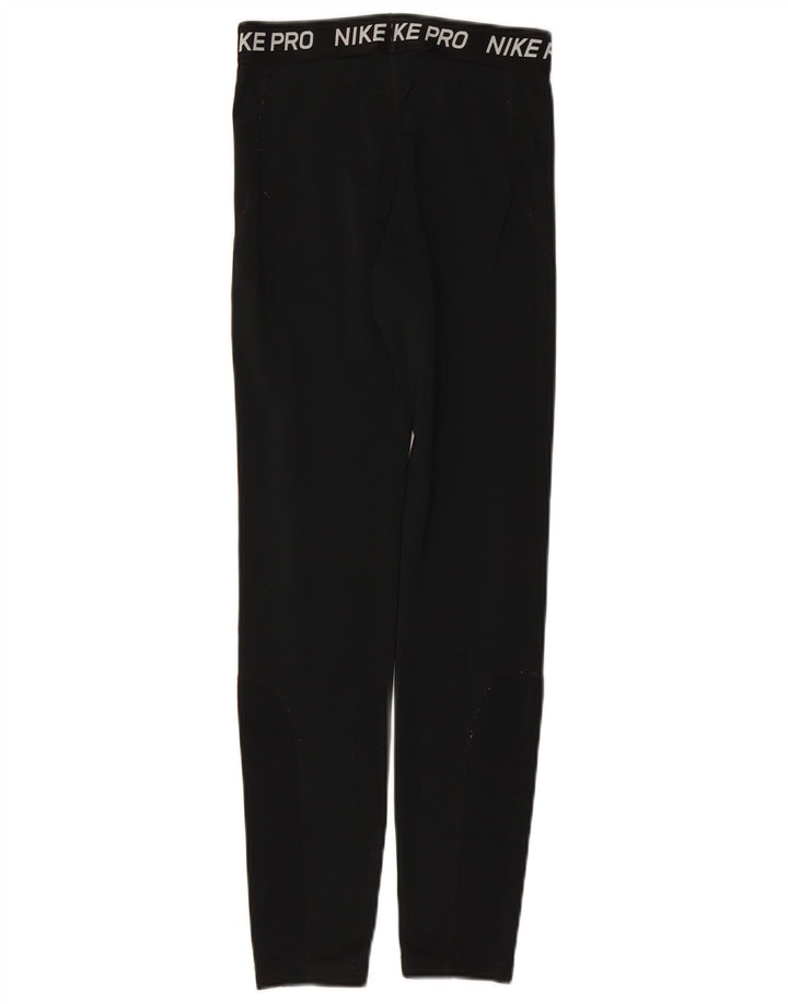 Γραφικό κολάν NIKE Girls Dri Fit 13-14 ετών XL μαύρο πολυεστέρα