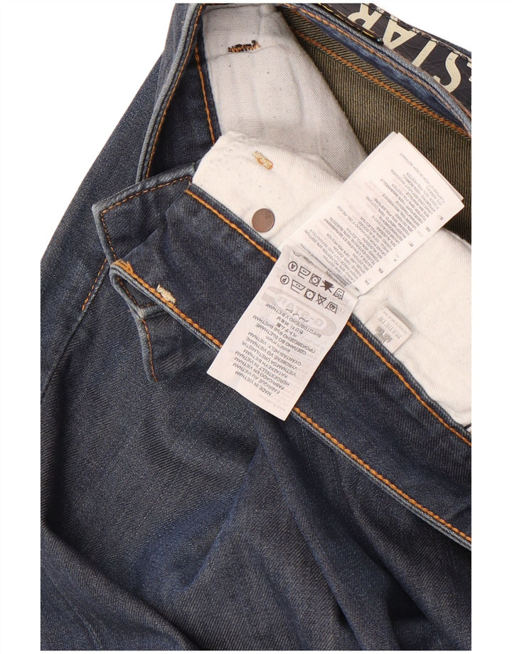 Ανδρικό τζιν ίσιο G-Star W31 L34 Navy Blue Cotton