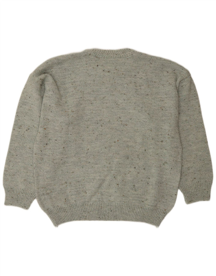 Ανδρικό πουλόβερ South Coast Crew Neck Jumper IT 52 Large Grey Flecked