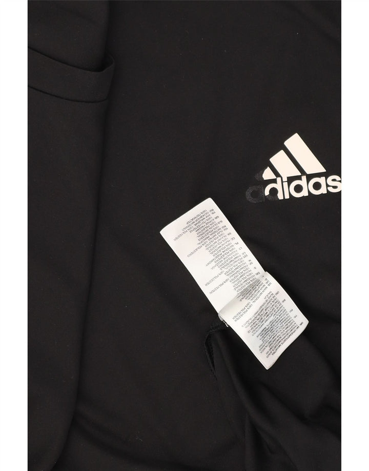 Ανδρικό γραφικό T-Shirt Adidas Top 2XL Μαύρο Πολυεστέρας