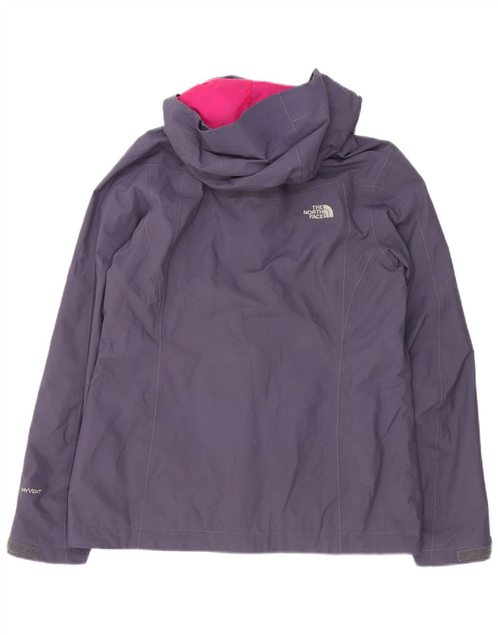 The North Face γυναικείο μπουφάν βροχής με κουκούλα UK 12 Medium Purple Nylon