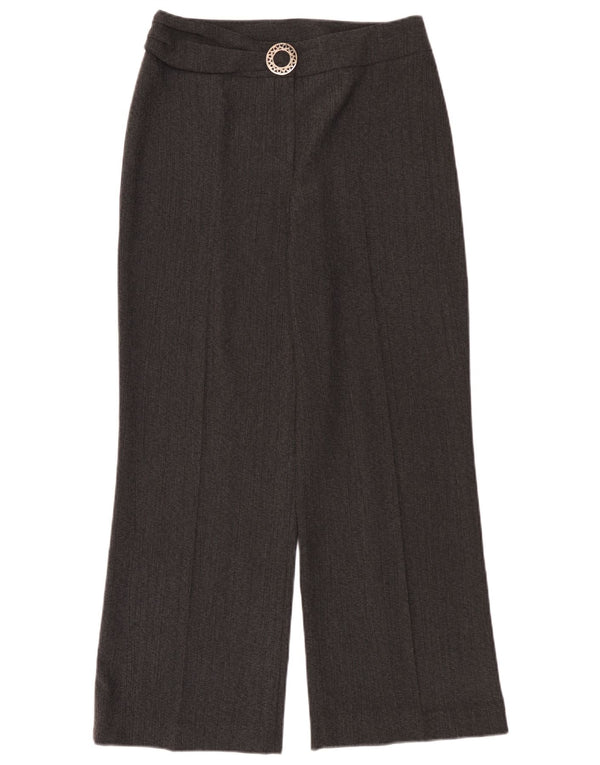 Via Veneto Γυναικείο Ψηλόμεσο Παντελόνι UK 12 Medium W30 L30 Γκρι