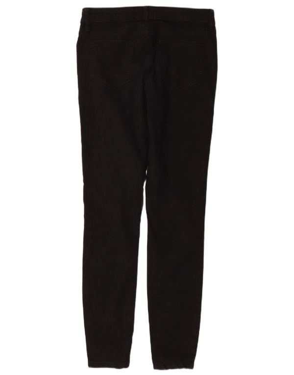 Fat Face Γυναικείο Jegging Τζιν UK 10 Small W30 L29 μαύρο βαμβακερό