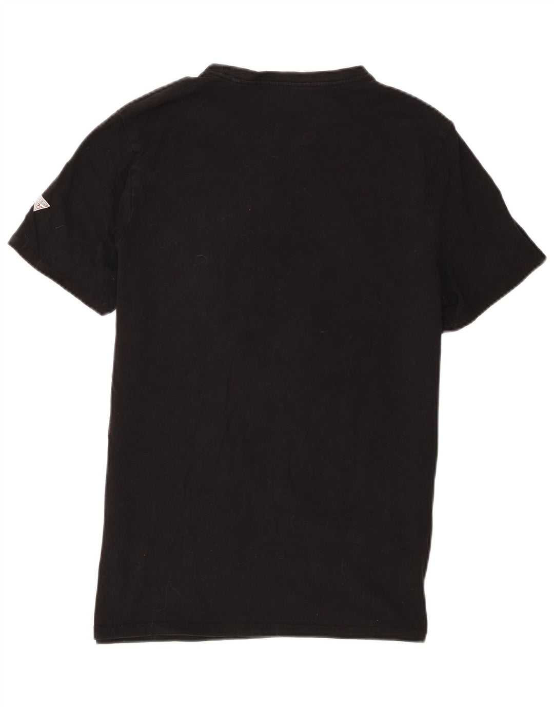 Ανδρικό γραφικό μπλουζάκι Guess Slim Fit Top Large Μαύρο