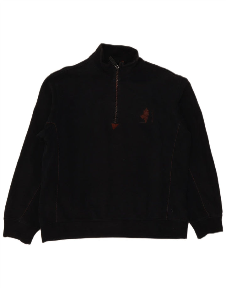 Γυναικεία φούτερ με φερμουάρ Marlboro Classics Jumper UK 16 Large Μαύρο