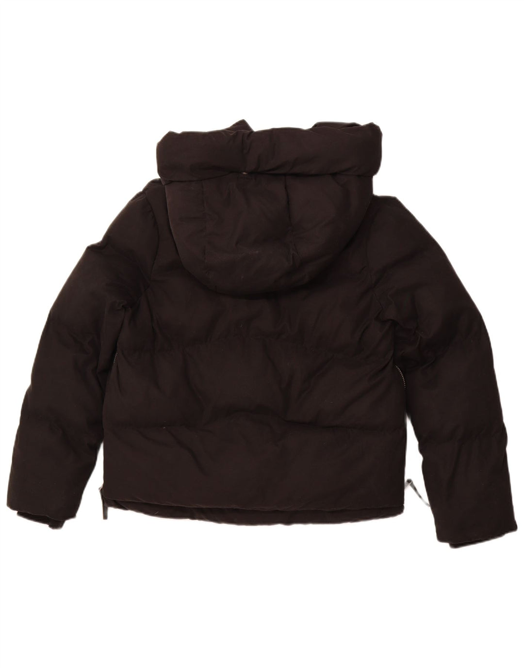 ALL SAINTS Γυναικείο μπουφάν με κουκούλα UK 10 μικρό μαύρο πολυεστέρα