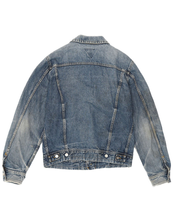 Meltin' Pot Γυναικείο Τζιν Μπουφάν UK 18 XL Μπλε Βαμβακερό