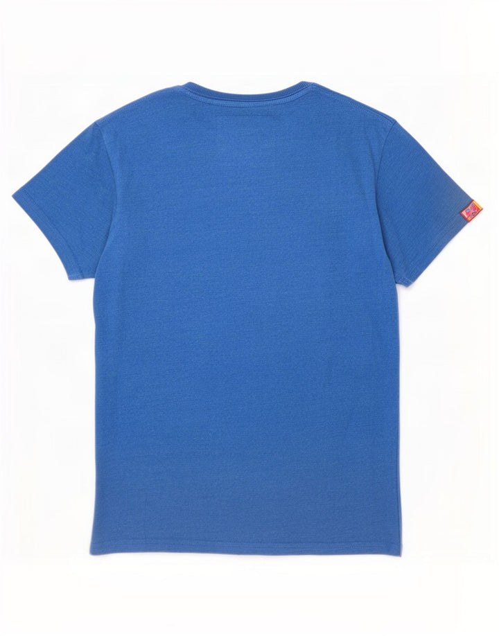 Ανδρικό γραφικό μπλουζάκι Superdry Top Small Blue