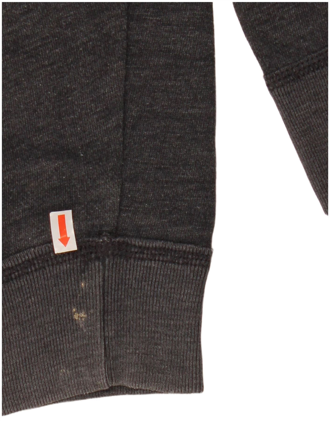 Ανδρικό πουλόβερ με κουκούλα με φερμουάρ HOLLISTER Μεσαίο γκρι βαμβακερό