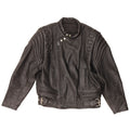 Vintage Ανδρικό Δερμάτινο Μπουφάν Biker UK 36 Small Black Leather
