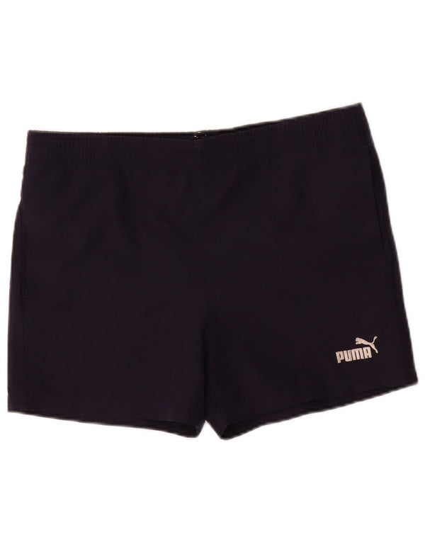Puma Boys Sport Short 11-12 Years Navy Blue