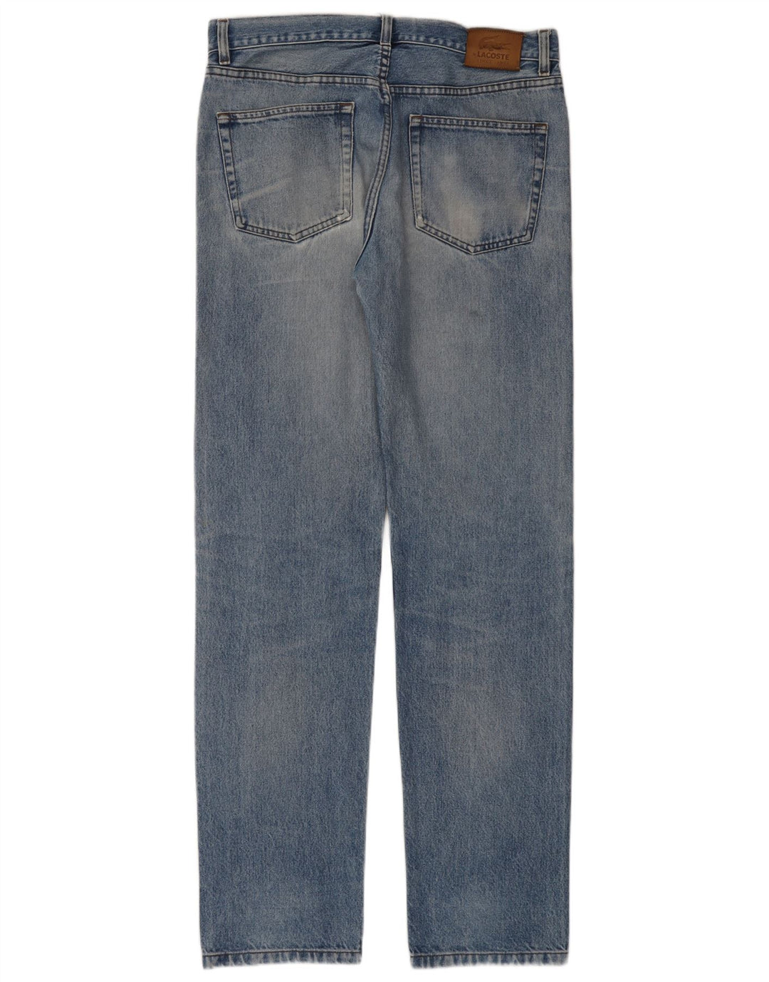 Ανδρικό τζιν ίσιο LACOSTE W34 L34 Μπλε