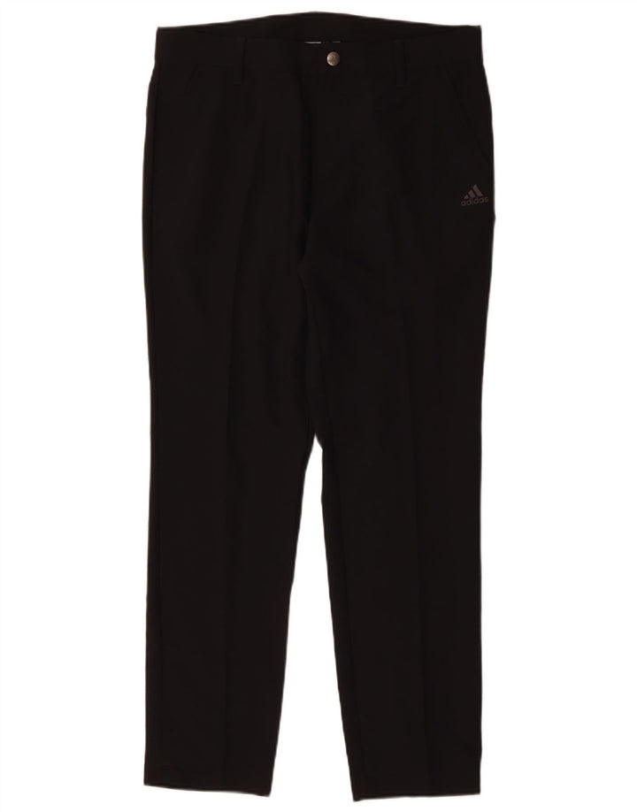 Ανδρικό Slim Chino Παντελόνι Adidas W32 L30 Μαύρο πολυεστέρα