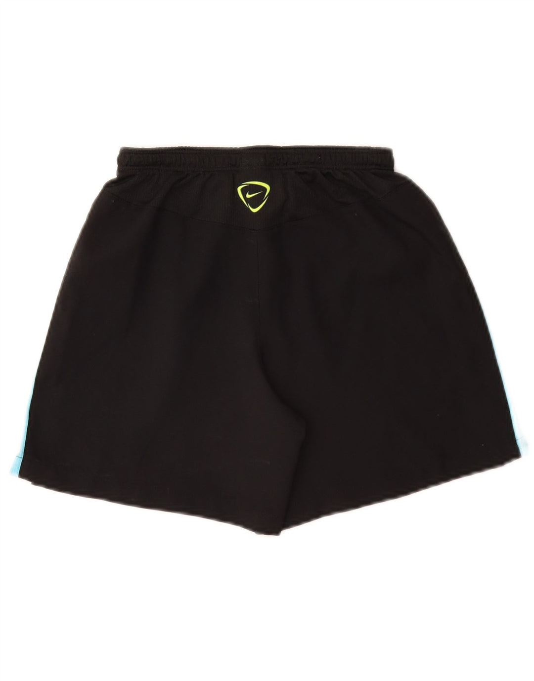 NIKE Boys Dri Fit Sport Shorts 8-9 Years Small Black Colourblock Polyester Vintage Nike and Second-Hand Nike from Messina Hembry 